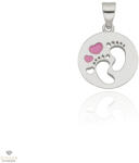 Újvilág Kollekció Ezüst babatalp medál - 09140-5