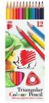 ICO Ico Süni színesceruza készlet 12db-os normál háromszög