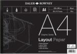 Daler-Rowney Graphic Series Layout Paper Графичен Скицник 80 A4 45 g (403030400)
