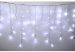 Somogyi Elektronic KSFW200WH sorolható fényfüggöny, 4 méter, 200db hidegfehér LED, fehér vezeték, kül- és beltéri kivitel