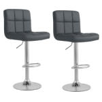 Velora Bar Line STELLA Midnight - klasszikus bárszék szett, antracit