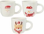 4home Set de 3 căni ceramice North Pole 500 ml