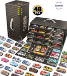 Mamido Fém kisautó készlet garázsban, dobozban és parkolóban 48 db MT1193 (MT1193)