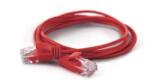 Wantec UTP CAT6a Patch kábel 0.1m - Piros (7267) (7267)