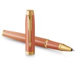 Parker Royal IM Rituals rollertoll narancssárga test, arany szinű klipsz
