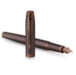 Parker Royal IM Rituals töltőtoll burgundi színű test, burgundi vörös színű klipsz