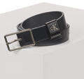 Calvin Klein Jeans Övek SQUARE BUCKLE CK LOOP 25MM BELT Fekete 95