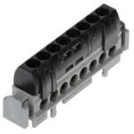 LEGRAND Elosztókapocs fekete 8P csavaros 8csatl. /16mm2 kalapsínre Lexic LEGRAND - 004852