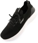 HSN Alkalmi bőrgyűjtők férfiak számára - Fekete/Szürke Méret 43 fekete|szürke