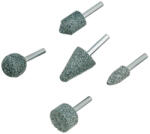 Denzel 5 db-os csiszolófej készlet (PShM) fúrógéphez, szár 6mm (760277)