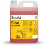 Septa Kvaterner ammóniumsók alapú habos tisztító és fertőtlenítő készítmény SEPTA SINE CLEAN 04 SC4 5L