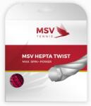 MSV Racordaj tenis MSV Hepta Twist (12 m) - red (3375/3009/4055/2998)
