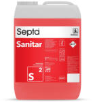 Septa Extra hatékony szaniter tisztító gél nagytakarításokhoz vízkő és rozsda eltávolításához SEPTA SANITAR S2 10L