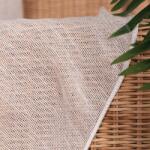  Ólomfüggöny Hálós Bukla Hosszú Nappali Dalida 300cm fehér-bézs (84623)