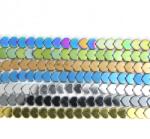  Hematit Multicolor Inima 6x6 mm - Margele Pietre Semipretioase pentru Bijuterii