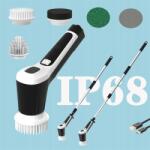 ShineMate Shine Mate elektromos kefe - IP68, folyadék tisztító, kijelző (DOM.06)