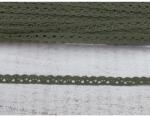  Kekizöld pamut csipke 1cm*2méter - kosarbolt