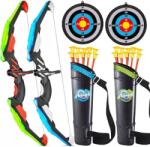 BOTC Nagy Led Íj Világító Nyilak Pajzs Tegez Biztonságos Lövészet Szett (Komplet Łuk i Strzały)