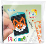 Pixelhobby Kulcstartó szett (kulcstartó alaplap + 3 szín) róka (23100)