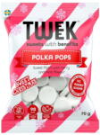 TWEEK Jeleuri Spumoase cu Aroma de Capsuni si Menta cu Stevie fara Zahar Adaugat Polka Pops 70g