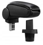 1A First Automotive Protec kartámasz Toyota Yaris szintetikus bőr fekete, fehér varrással 2005