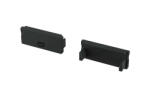  Végzáró DUAL Led profilokhoz Fekete (04-DUAL-B)