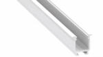  LED Alumínium Profil Beépíthető Mély Horonnyal [W] Fehér 2, 02 méter (W-24)