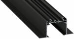 Tartó Profil TALIA M3 Fekete 1 méter (TALIA-M3-15)