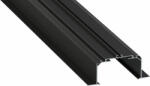  Tartó Profil LARGO M3 Fekete 1 méter (LARGO-M3-15)