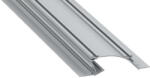  LED Alumínium Profil PERO Ezüst 2, 02 méter (PERO-22)