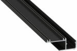  LED Alumínium Profil IPA12 Fekete 1 méter (IPA12-15)