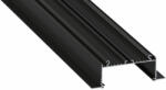  LED Alumínium Profil SORGA Fekete 2, 02 méter (SORGA-25)