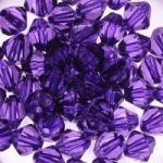  Kristályok Kerek Lila 10MM 20DB
