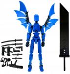 3D Forge Kis Hősök Eredeti Maxi figura 20 cm Kék, legendák, Dummy 13 (d13_blue_silk_maxi_wings)