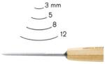 pfeil tools Dalti sculptura seria D5 Pfeil, Dalta sculptura D5, 5 mm Dalta