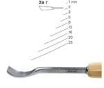 pfeil tools Dalti sculptura profesionale 2a r Pfeil, Dalta ascutita pe o singura parte, 3 mm Dalta