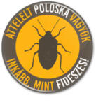  Áttelelt Poloska Hűtőmágnes (958817)