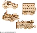 UGears Механични 3D модели Ugears Harry Potter Мини превозни средства