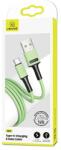 USAMS Kabel U52 USB-C 2A Fast Charge 1m zielony/green SJ436USB02 (US-SJ436)