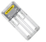 NITECORE Q2 Încărcător Rapid Cu 2 Canale 2A Pentru IMR Li-Ion NK472-WH Incarcatoare baterii Culoare Transparent (NK472-WH) Incarcator baterii