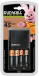 Duracell 45-Min Duracell Incarcator rapid + 2x AA 1300mAh + 2x AAA 750mAh BL359 Incarcatoare baterii (BL359) Incarcator baterii