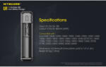 NITECORE Incarcator Nitecore UI1 USB 14500, 18650, 18350, 20700, 21700, RCR123 MF025 Incarcatoare baterii (MF025) Incarcator baterii