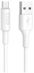 hoco. Soarer X25 cablu de date USB la Micro-USB H100154 Cabluri USB la Micro USB Lungime 1 Metru Culoare Alb (H100154)