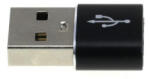 OTB Adaptor OTB Slim compatibil cu USB-A 2.0 mascul la USB Tip-C (USB-C) femelă - Negru ONR003 Adaptoare USB (ONR003)