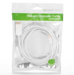 UGREEN Cablu mini DisplayPort tata la Displayport tata UG338 Cabluri Displayport si DVI Lungime 1.5 Metri Culoare Alb (UG338)