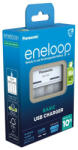 Panasonic Incarcator baterii reincarcabile Ni-MH Panasonic Eneloop BQ-CC61 USB ECO BLR038 Incarcatoare baterii (BLR038) Incarcator baterii