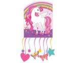 GoDan Pinata petrecere cu corzi, model Unicorn Rainbow Colors GD285 Pinata petreceri (GD285)