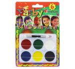 GoDan Make-up pictura fata petru copii 6 culori GD162 Pictura fata si sprey petrecere (GD162)