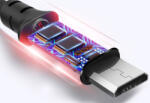 hoco. Micro USB la USB 2.0 2A Cablu de date Hoco Premium H002-ZW-1M Cabluri USB la Micro USB Lungime 1 Metru Culoare Negru (H002-ZW-1M)
