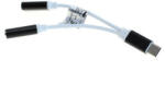 OTB Adaptor audio 2 in 1 Tip USB C - Cablu stereo de 3, 5 mm si conexiune de incarcare ON6062 Cabluri audio (ON6062)